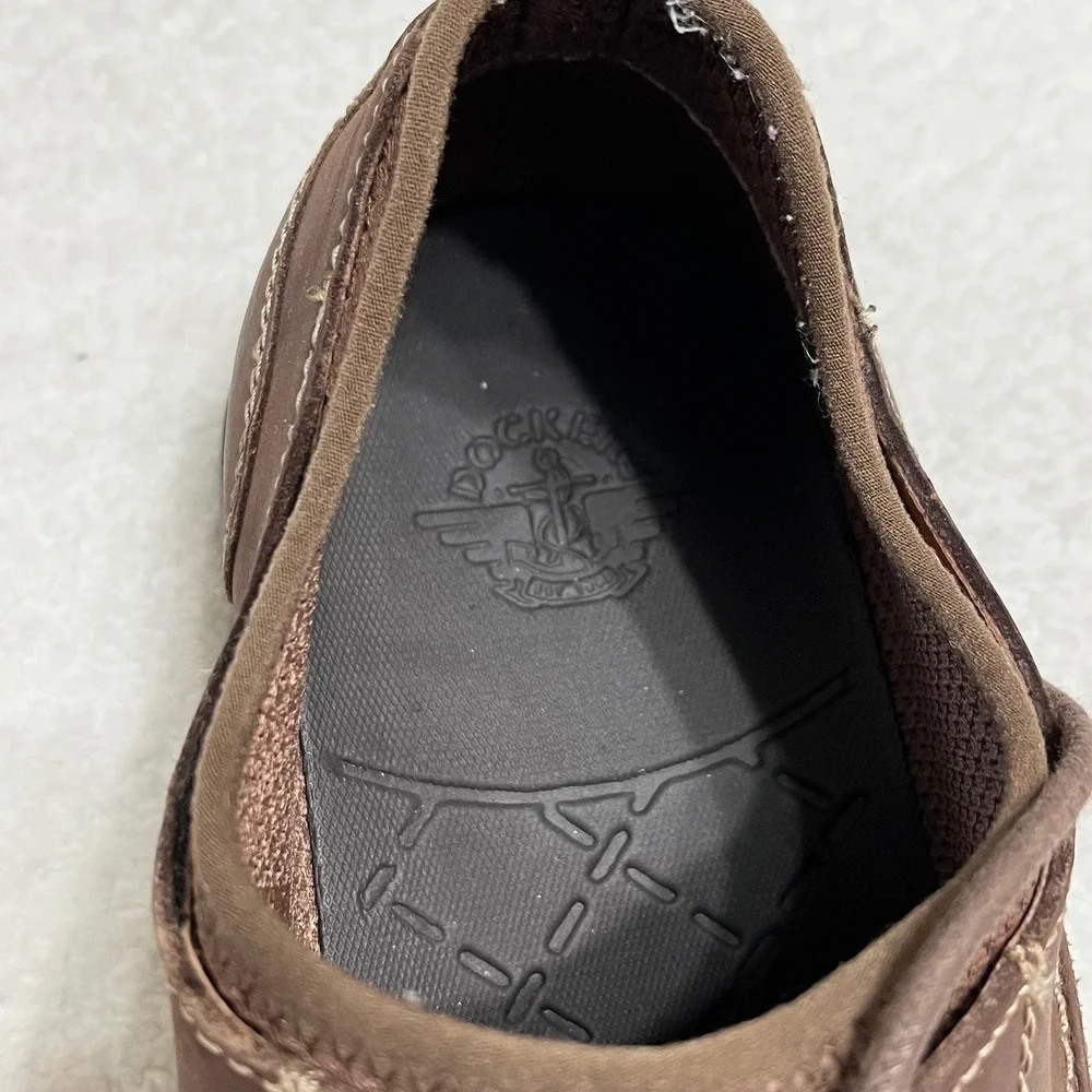 Dockers Mens Dark Brown Leather Lace Up Oxford Dress Shoes Size‎ 11.5